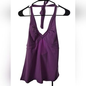 Fila Deep Purple Halter Tank Top